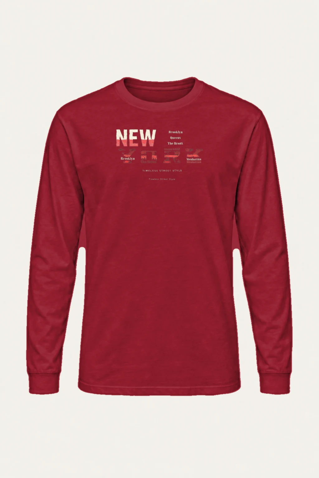 "Timeless Street Style" Unisex Longsleeve T-shirt | Gildan 2400