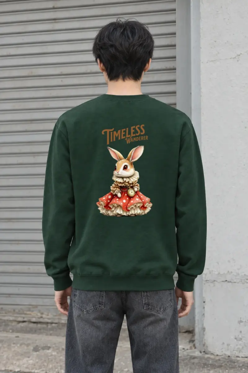 "Timeless Wanderer" Heavy Blend Unisex Crewneck Sweatshirt
