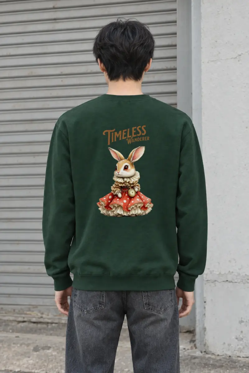 "Timeless Wanderer" Heavy Blend Unisex Crewneck Sweatshirt