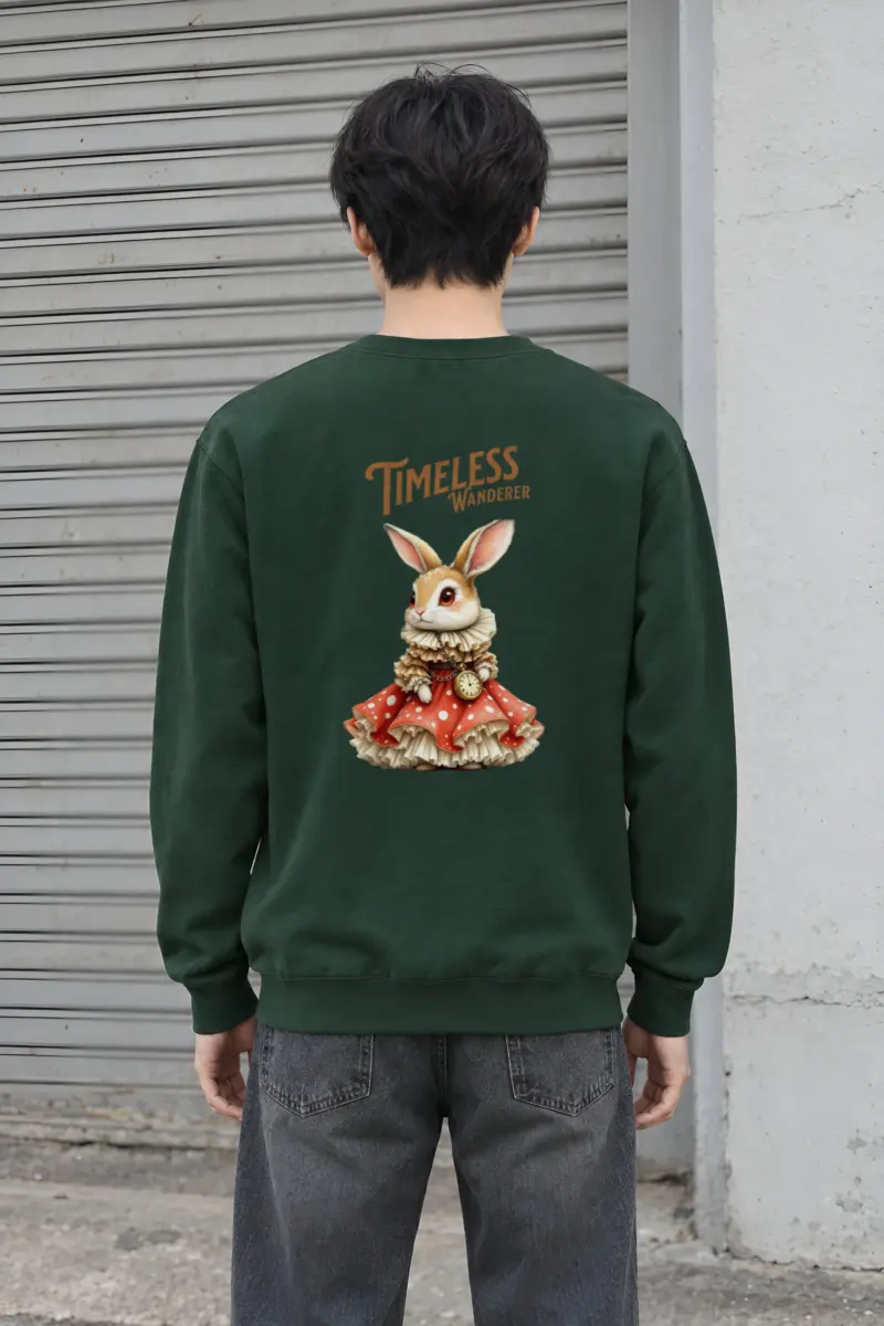 "Timeless Wanderer" Heavy Blend Unisex Crewneck Sweatshirt