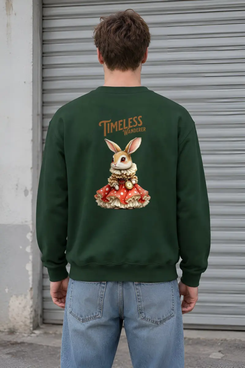 "Timeless Wanderer" Heavy Blend Unisex Crewneck Sweatshirt