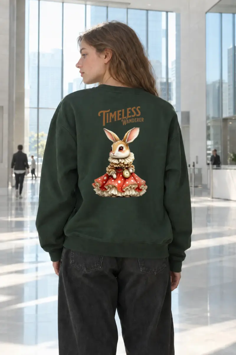“Timeless Wanderer” Heavy Blend Unisex Crewneck Sweatshirt | Gildan 18000