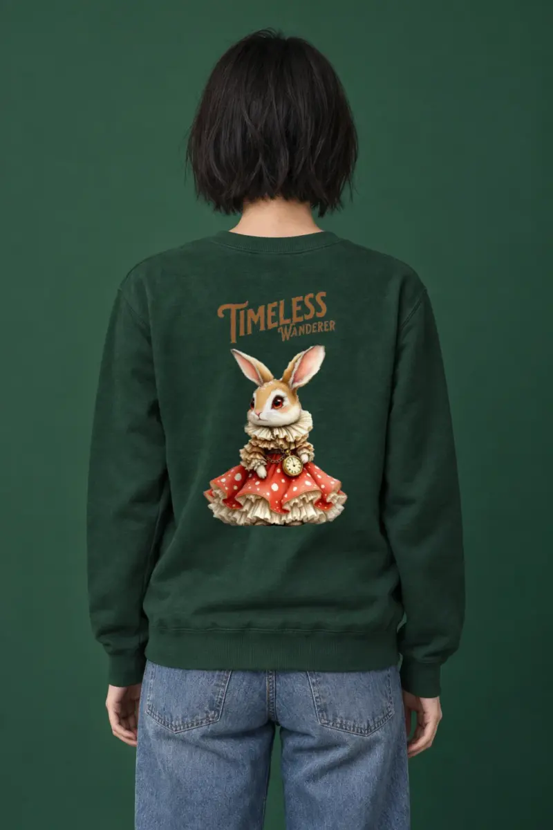 "Timeless Wanderer" Heavy Blend Unisex Crewneck Sweatshirt