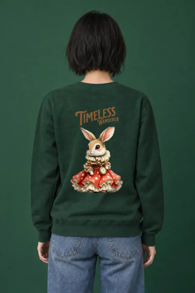"Timeless Wanderer" Heavy Blend Unisex Crewneck Sweatshirt