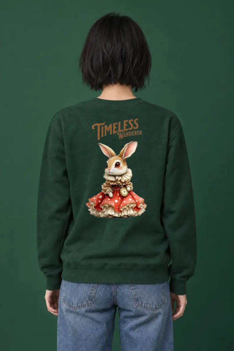 "Timeless Wanderer" Heavy Blend Unisex Crewneck Sweatshirt | Gildan 18000