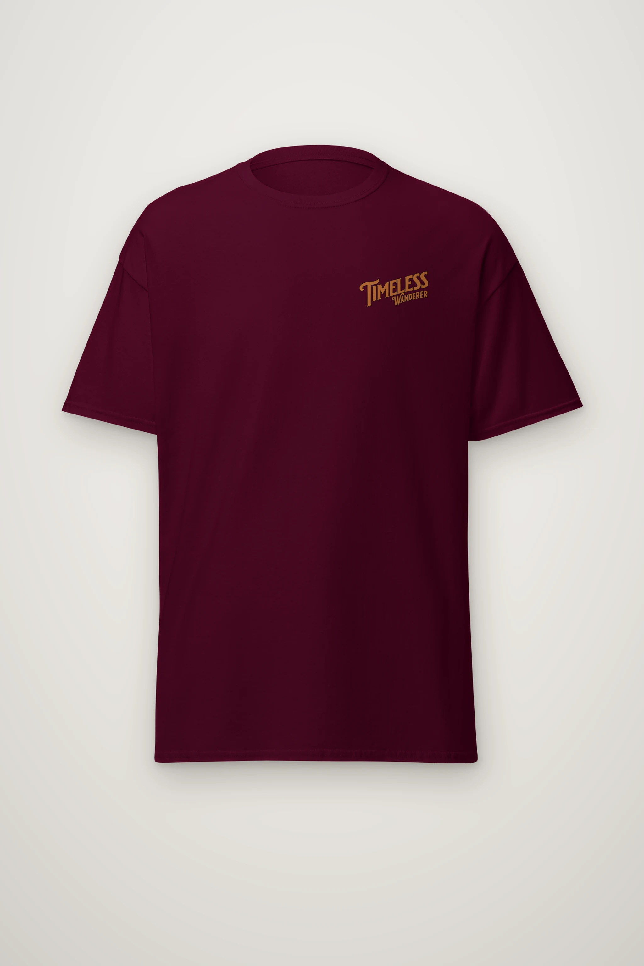"Timeless Wanderer" Heavyweight Unisex Crewneck T-shirt