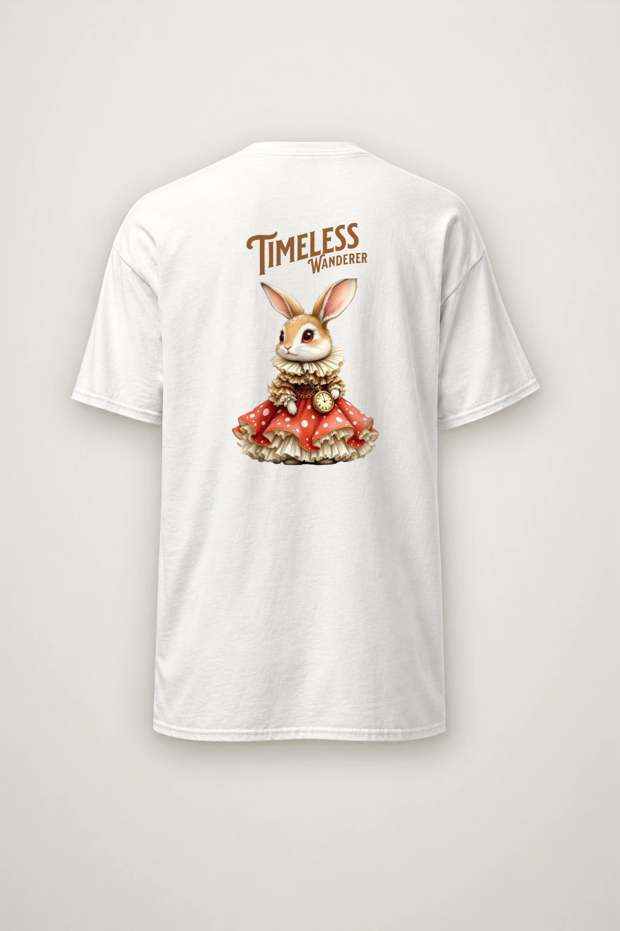 "Timeless Wanderer" Heavyweight Unisex Crewneck T-shirt