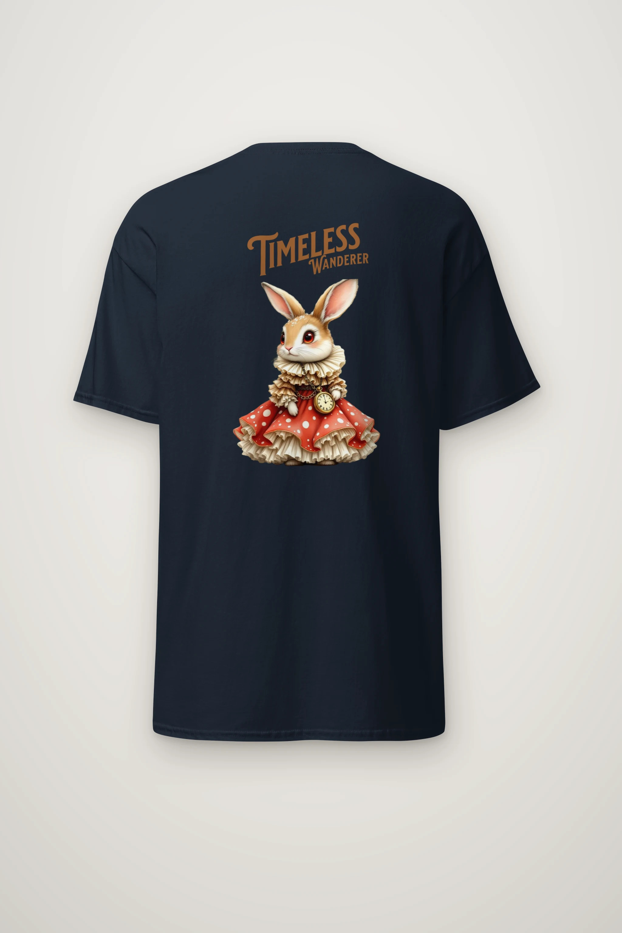 "Timeless Wanderer" Heavyweight Unisex Crewneck T-shirt