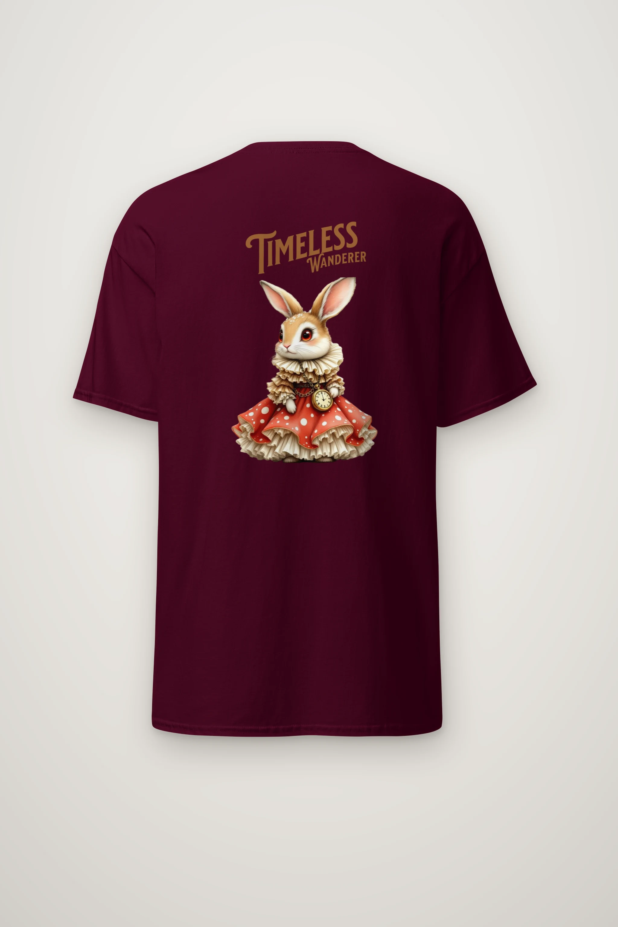 "Timeless Wanderer" Heavyweight Unisex Crewneck T-shirt