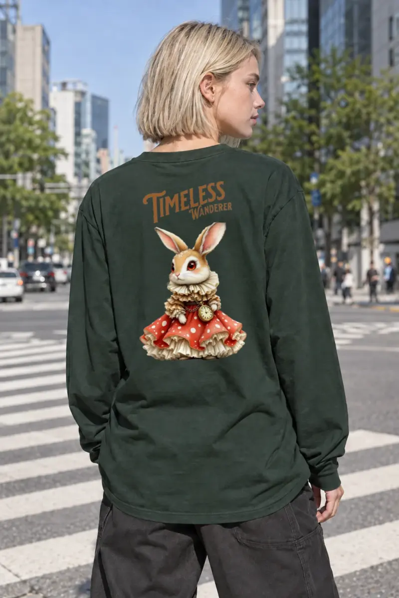 “Timeless Wanderer” Unisex Longsleeve T-shirt | Gildan 2400