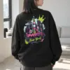 "Times Square Graffiti" Heavy Blend Unisex Crewneck Sweatshirt | Gildan 18000