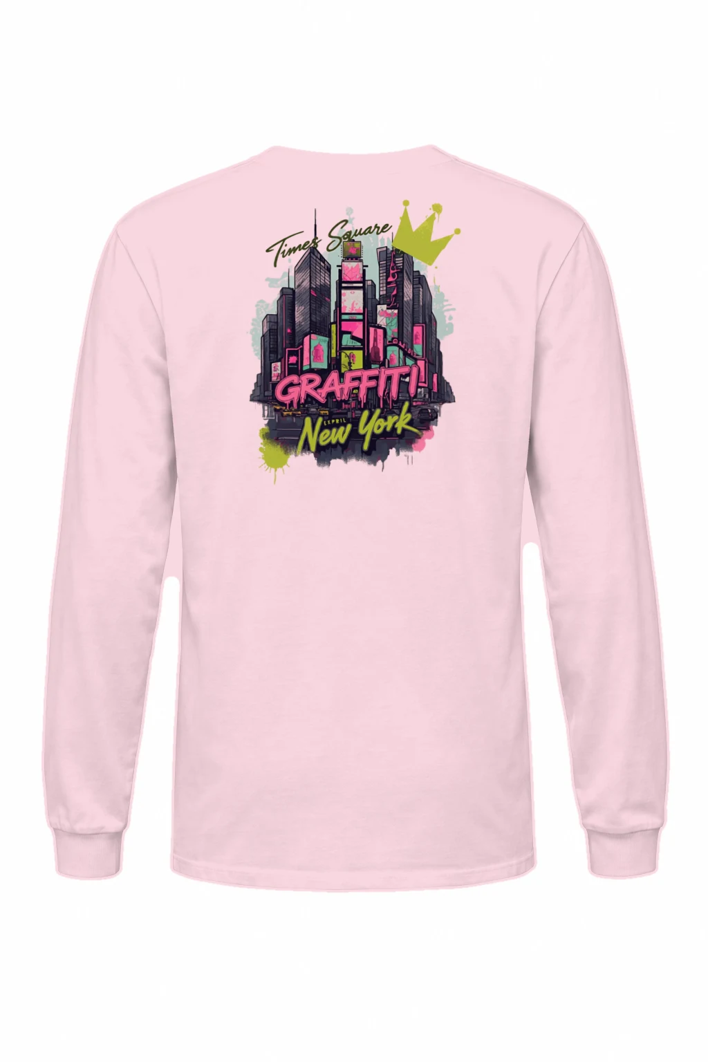 "Times Square Graffiti" Unisex Longsleeve T-shirt | Gildan 2400