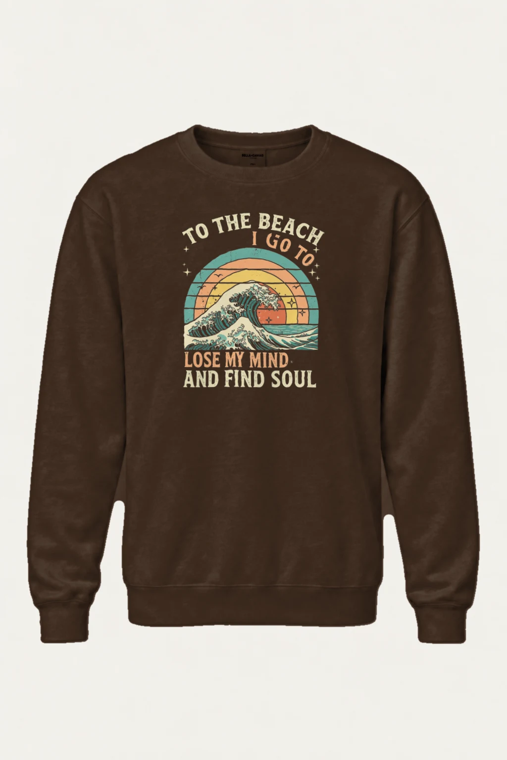 "To The Beach I Go" Heavy Blend Unisex Crewneck Sweatshirt | Gildan 18000