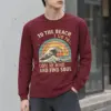 "To The Beach I Go" Unisex Longsleeve T-shirt