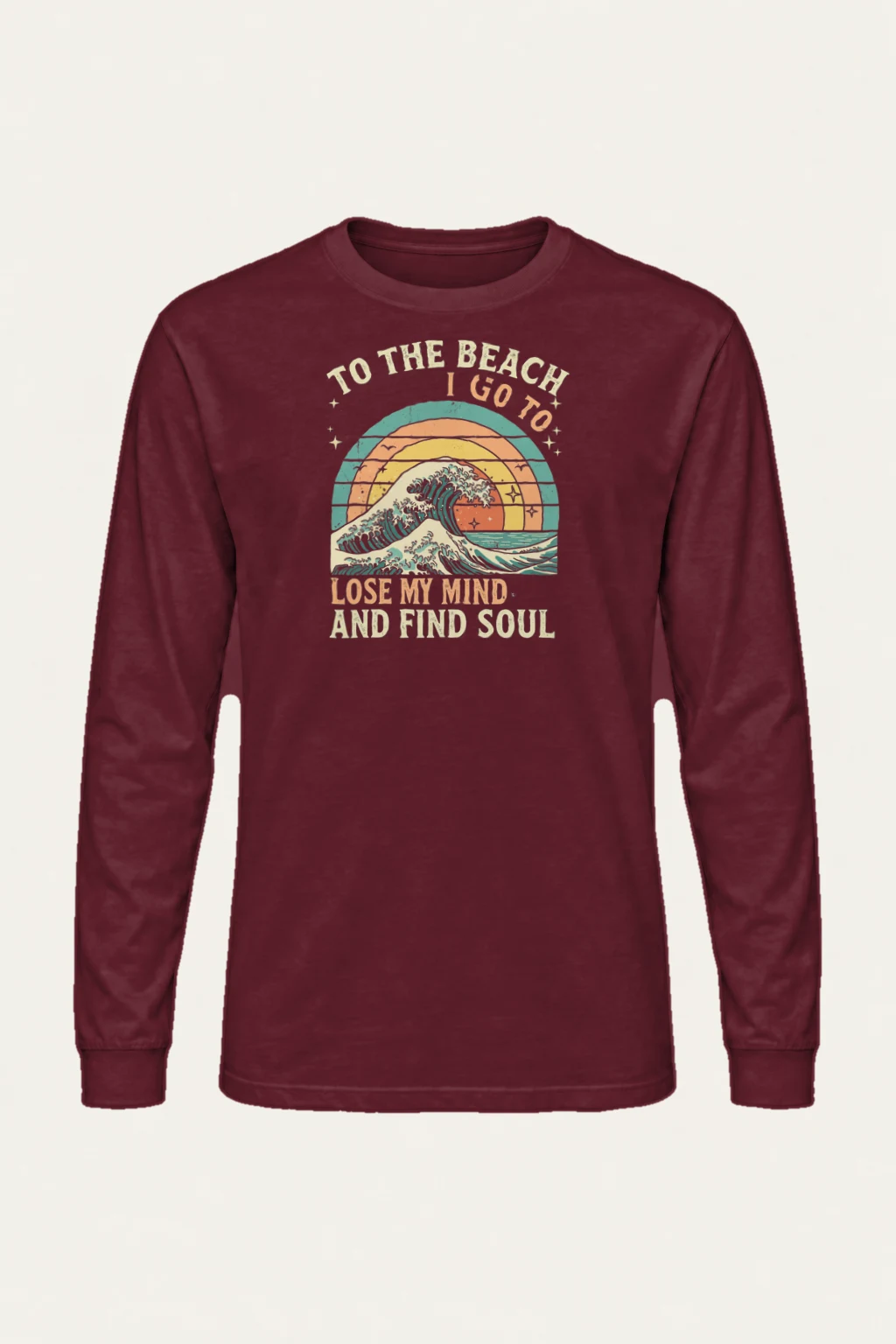 "To The Beach I Go" Unisex Longsleeve T-shirt | Gildan 2400