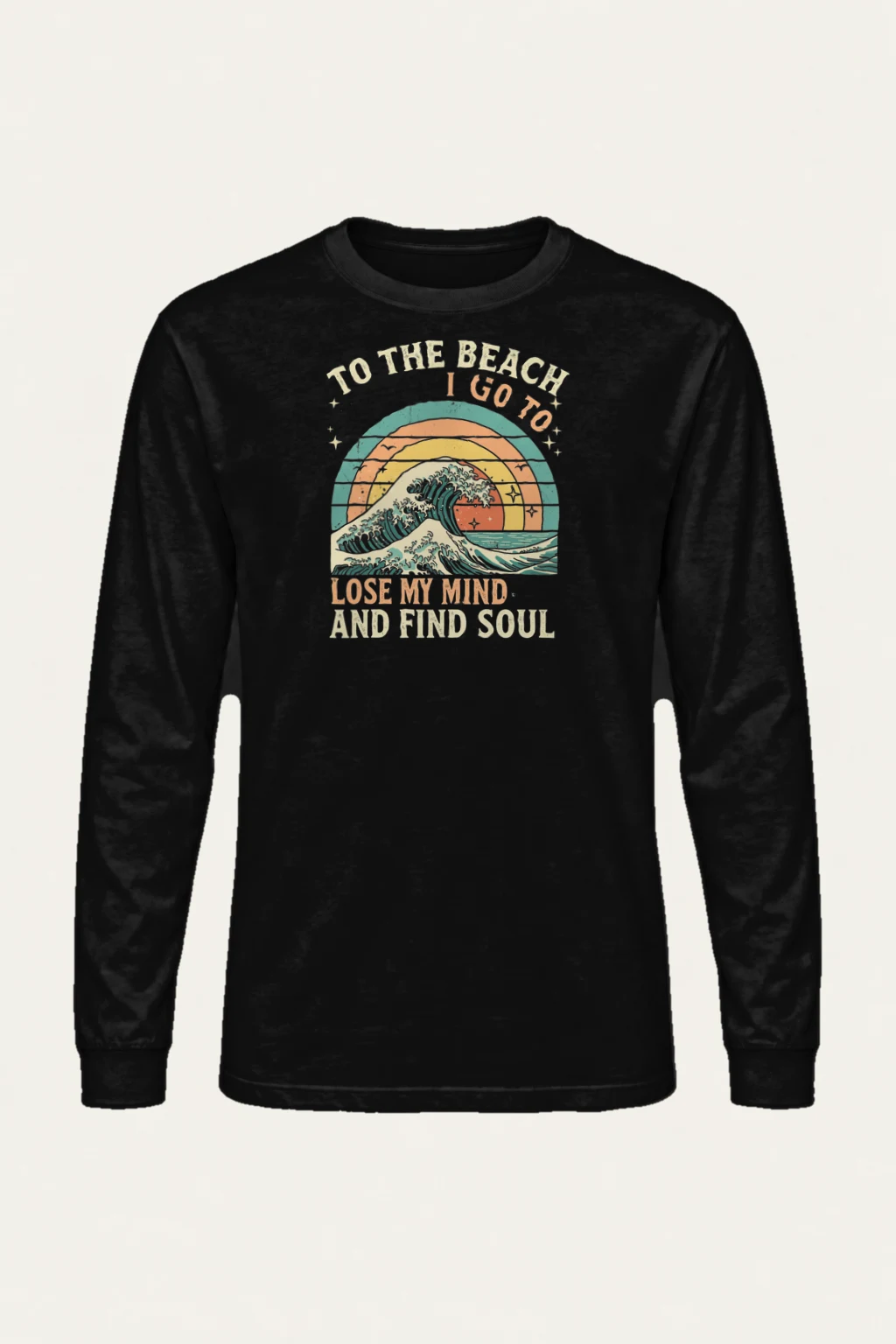 "To The Beach I Go" Unisex Longsleeve T-shirt | Gildan 2400