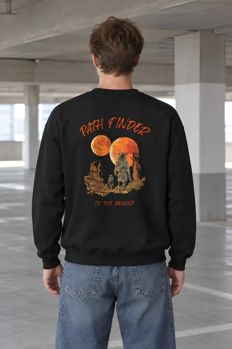"To The Beyond" Heavy Blend Unisex Crewneck Sweatshirt
