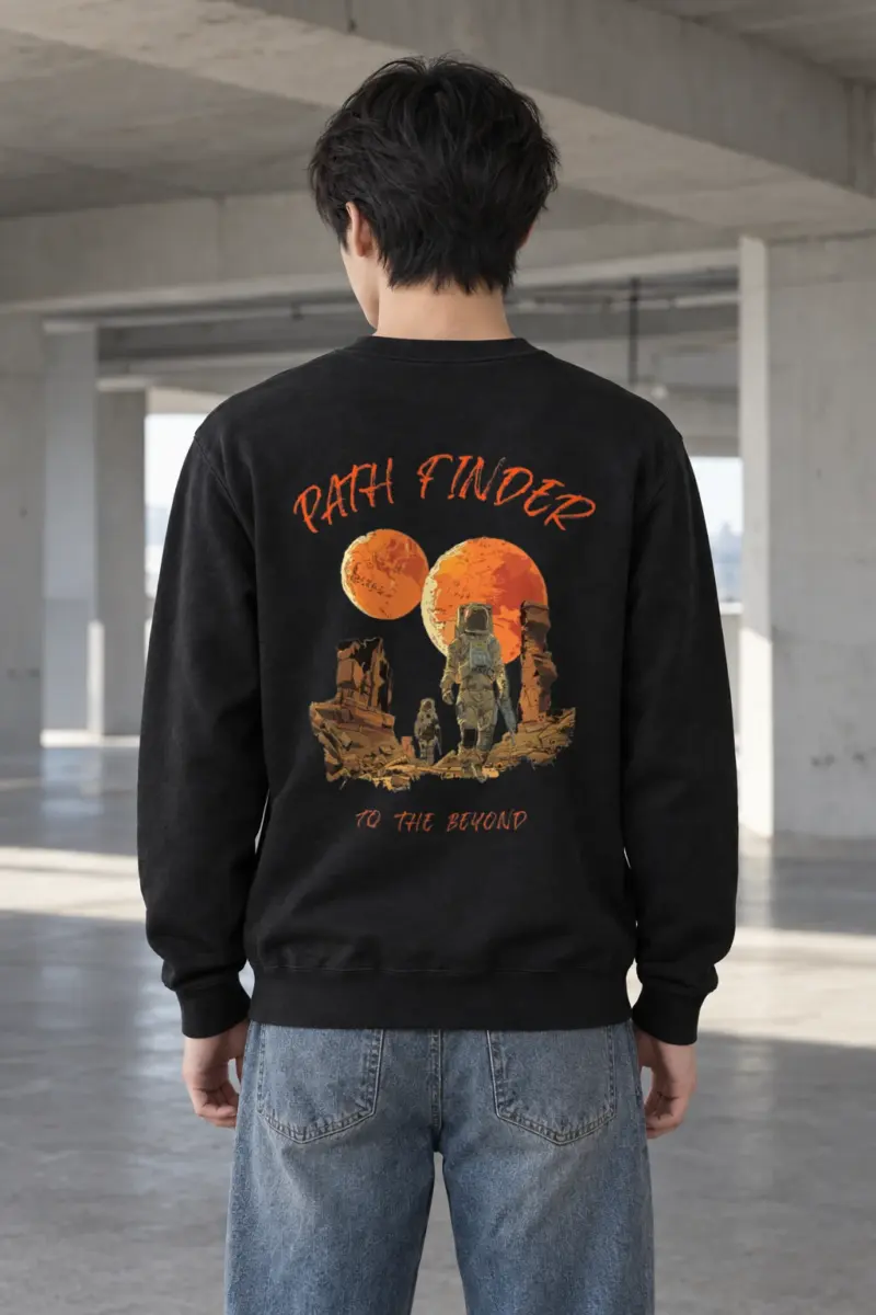 "To The Beyond" Heavy Blend Unisex Crewneck Sweatshirt