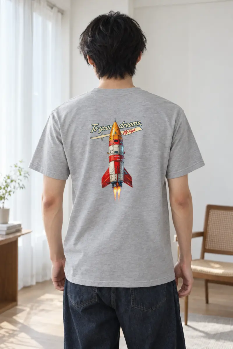 "To Your Dreams" Heavyweight Unisex Crewneck T-shirt