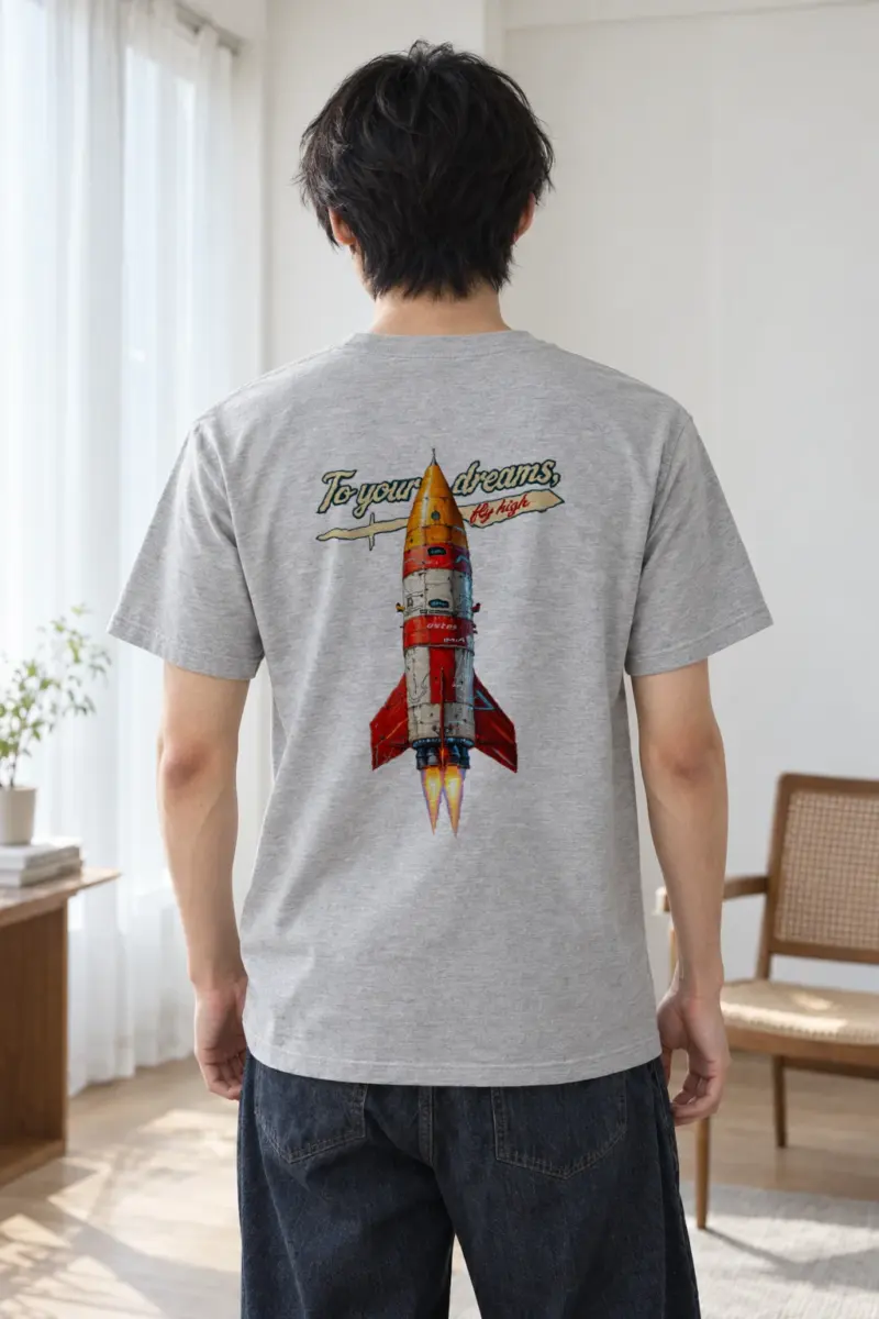 "To Your Dreams" Heavyweight Unisex Crewneck T-shirt