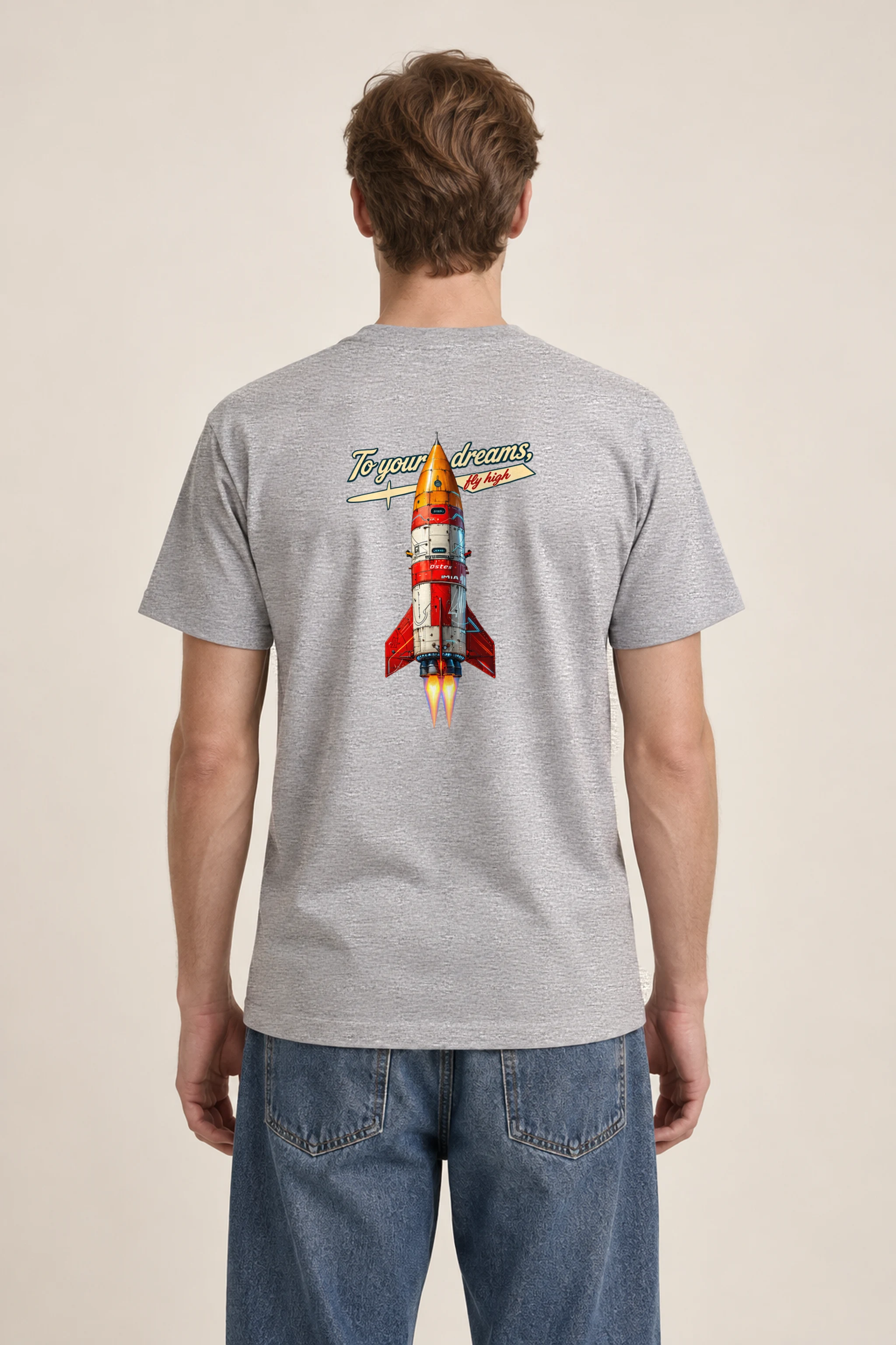 "To Your Dreams" Heavyweight Unisex Crewneck T-shirt