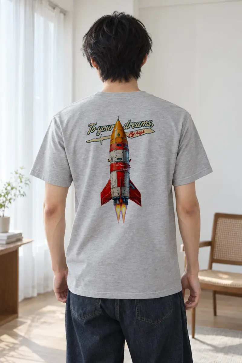 "To Your Dreams" Heavyweight Unisex Crewneck T-shirt