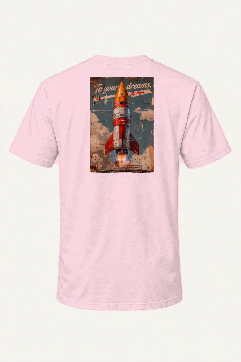 "To Your Dreams" Heavyweight Unisex Crewneck T-shirt | Gildan 5000