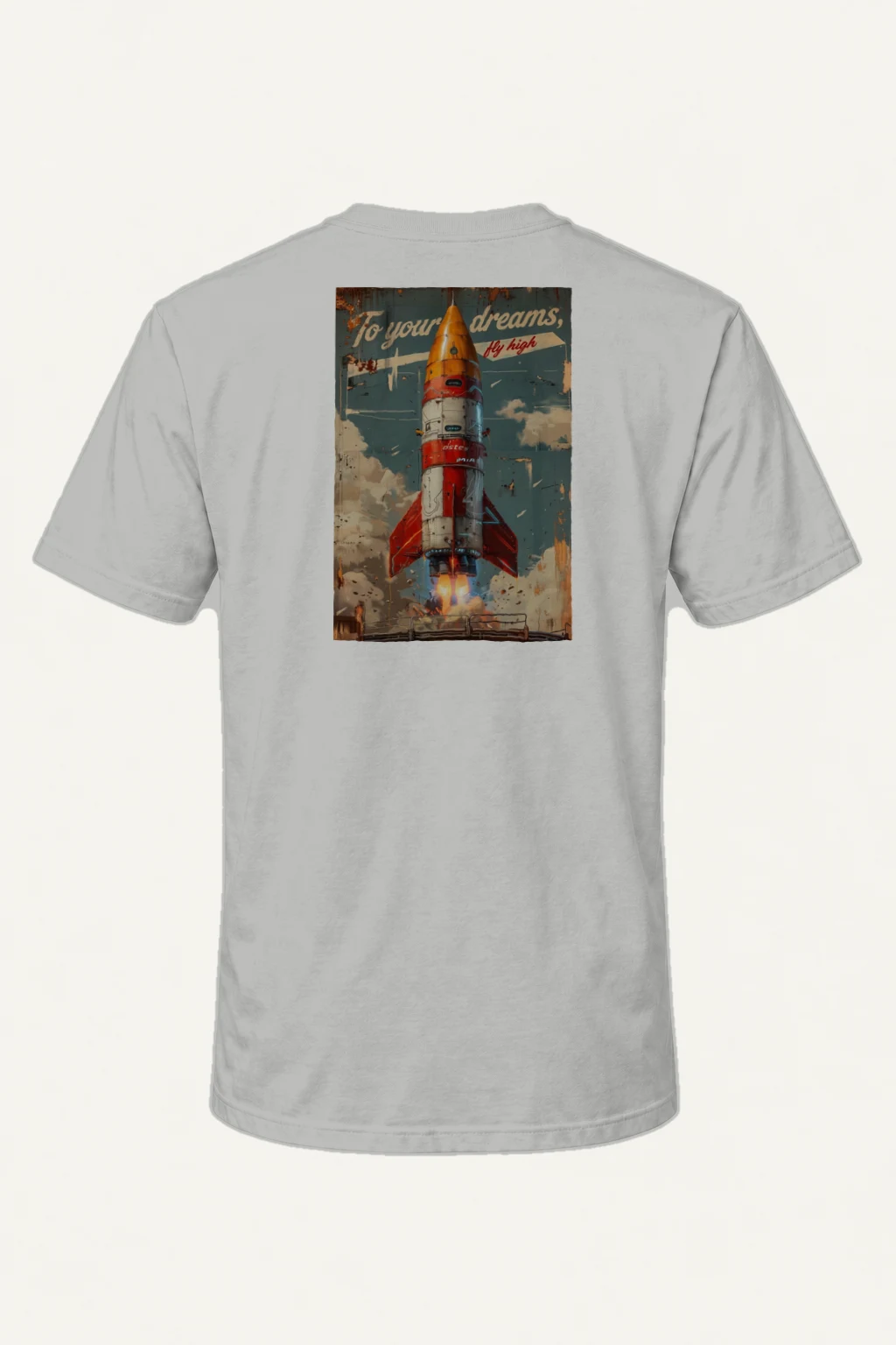 "To Your Dreams" Heavyweight Unisex Crewneck T-shirt | Gildan 5000