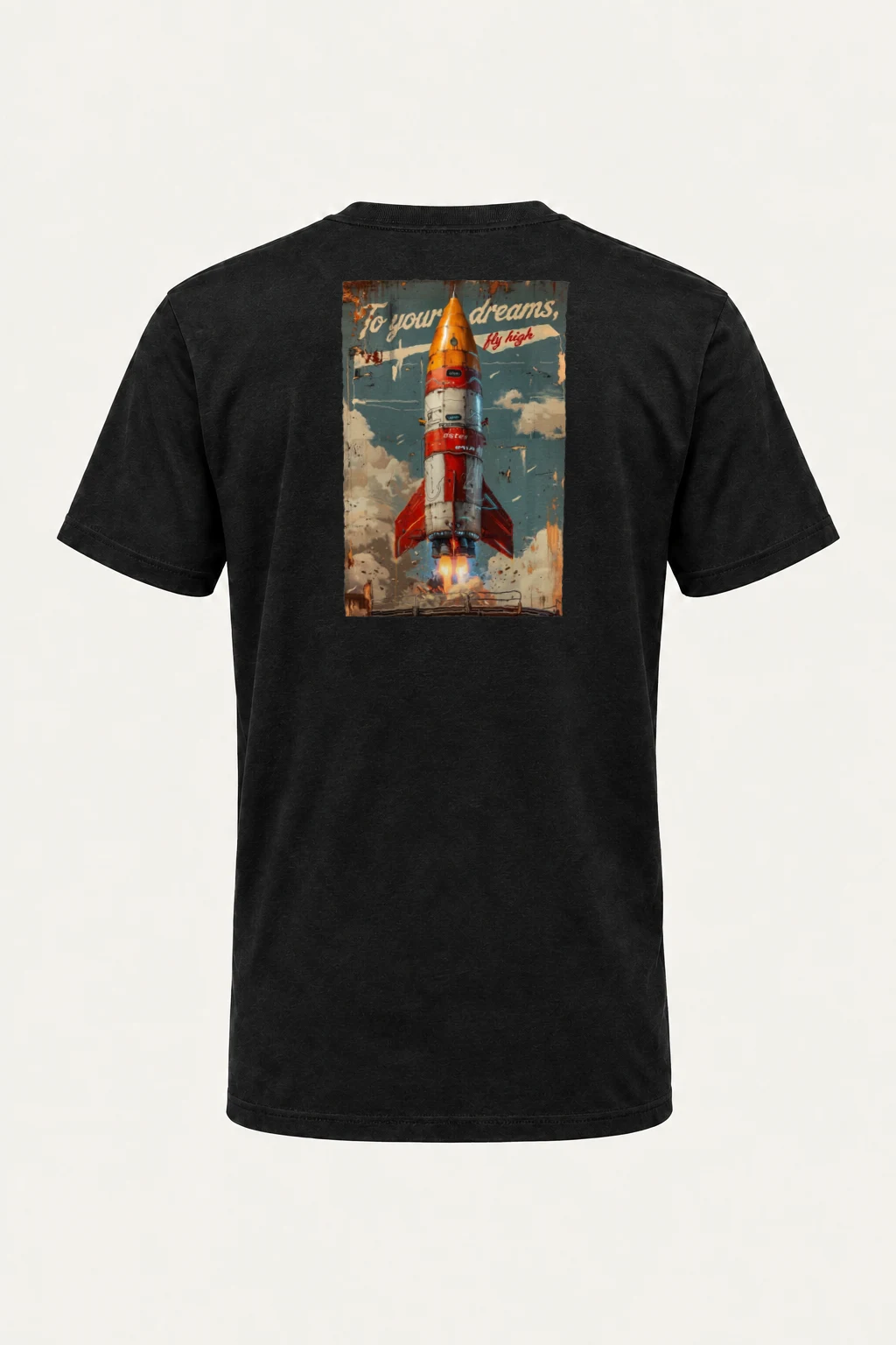 "To Your Dreams" Heavyweight Unisex Crewneck T-shirt | Gildan 5000