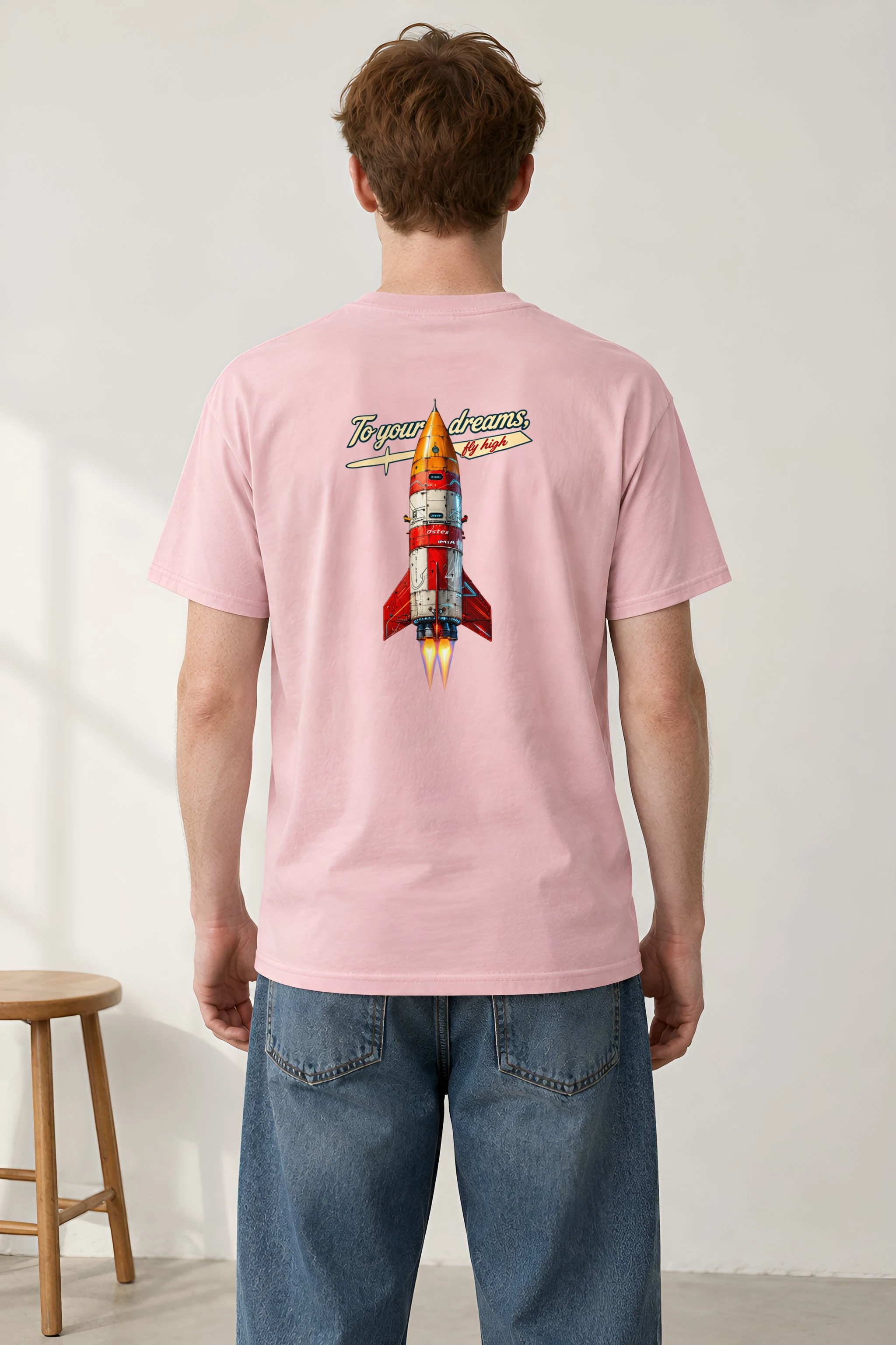 "To Your Dreams" Heavyweight Unisex Crewneck T-shirt