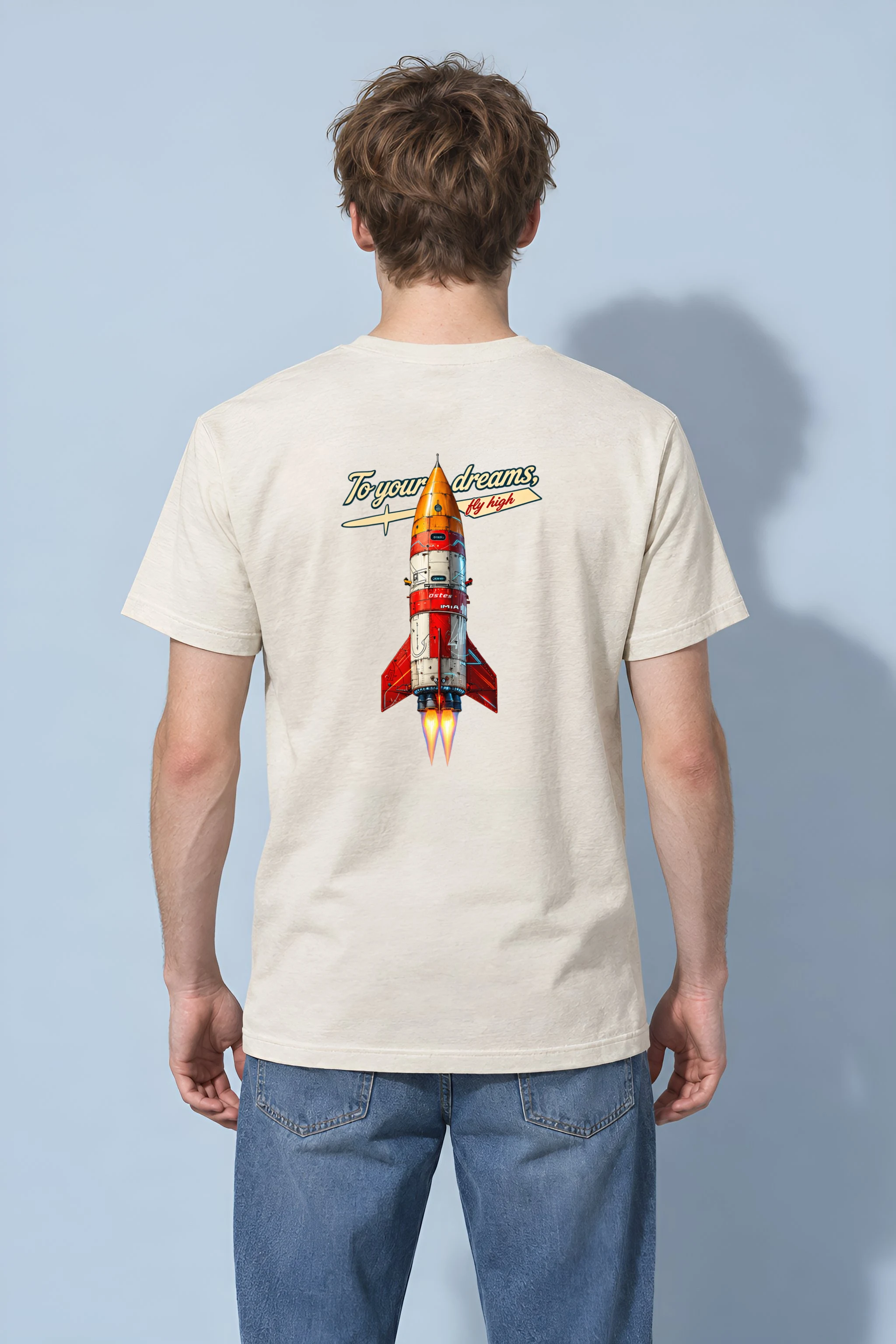 "To Your Dreams" Heavyweight Unisex Crewneck T-shirt