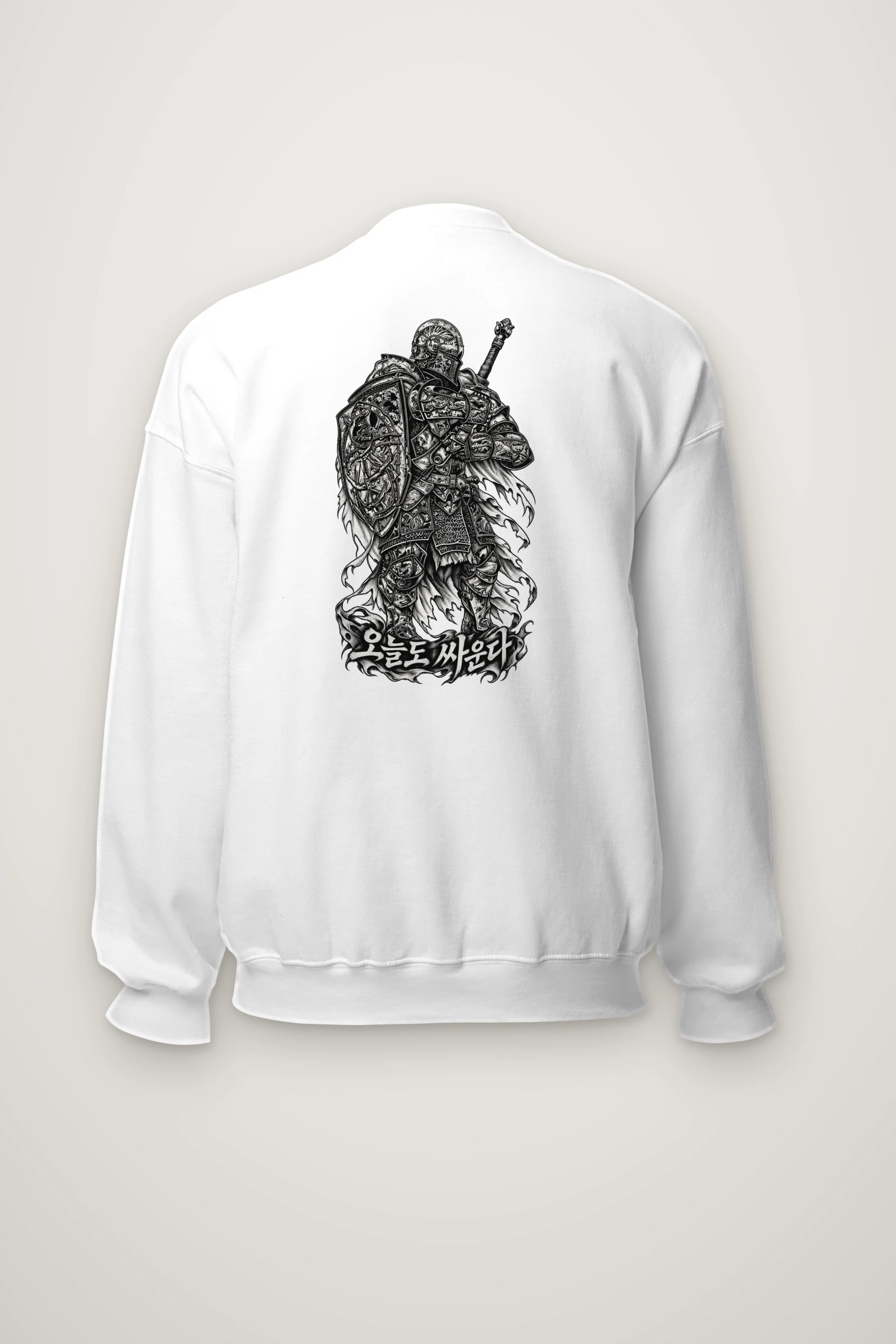 "Today I Fight" Heavy Blend Unisex Crewneck Sweatshirt
