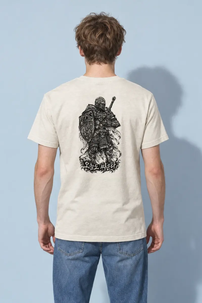 "Today I Fight" Heavyweight Unisex Crewneck T-shirt