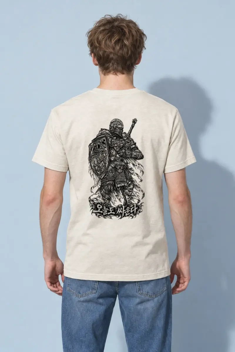 "Today I Fight" Heavyweight Unisex Crewneck T-shirt