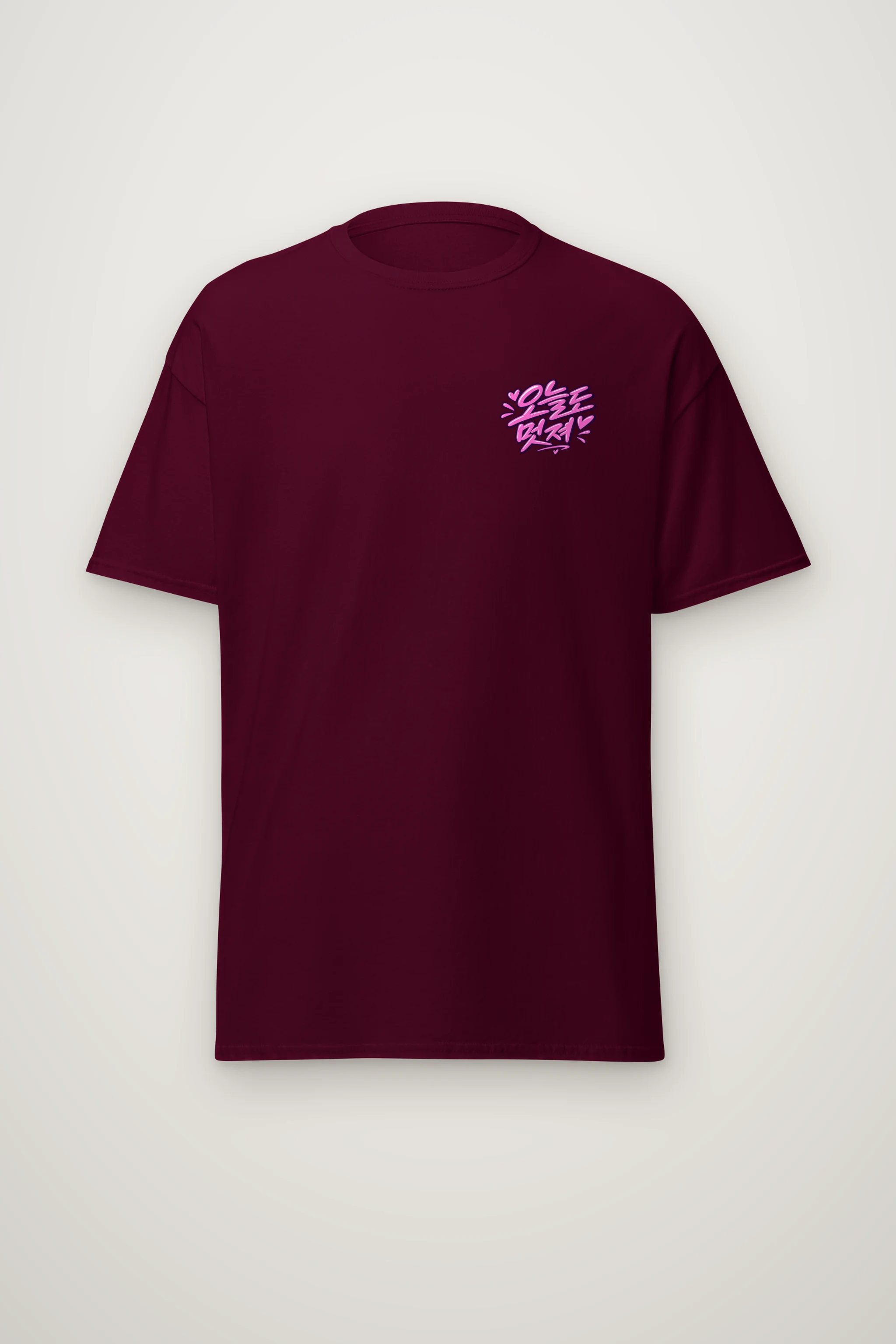 "Today You Look Great" Heavyweight Unisex Crewneck T-shirt