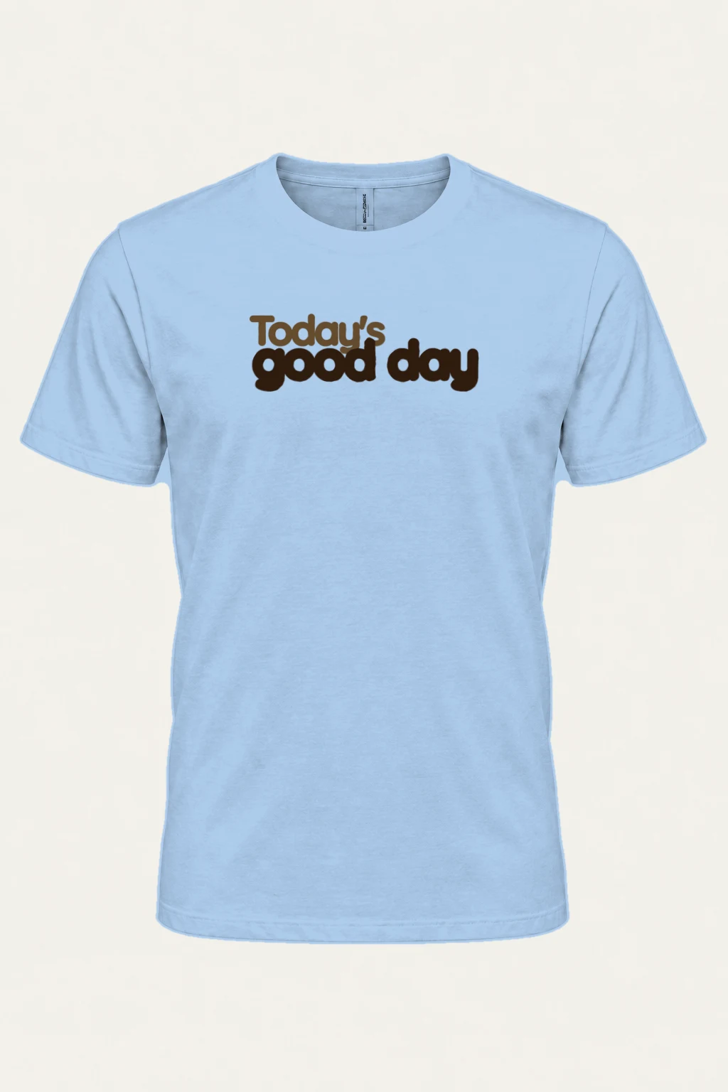 "Today’s Good Day" Heavyweight Unisex Crewneck T-shirt | Gildan 5000