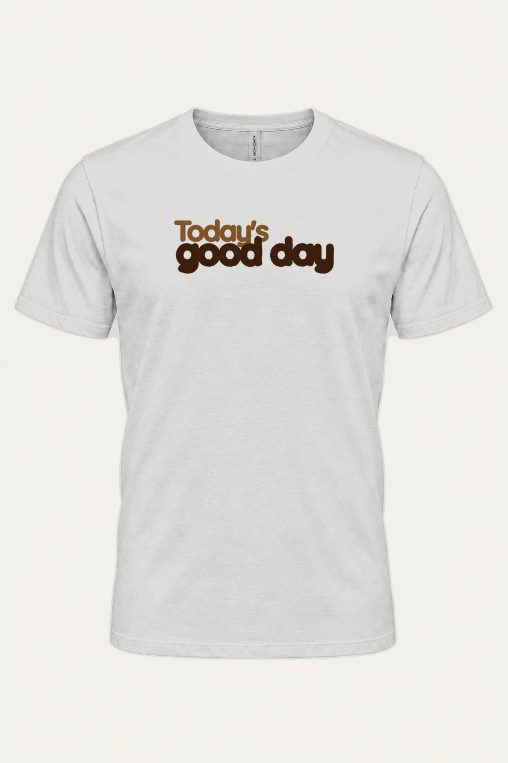 "Today’s Good Day" Heavyweight Unisex Crewneck T-shirt | Gildan 5000