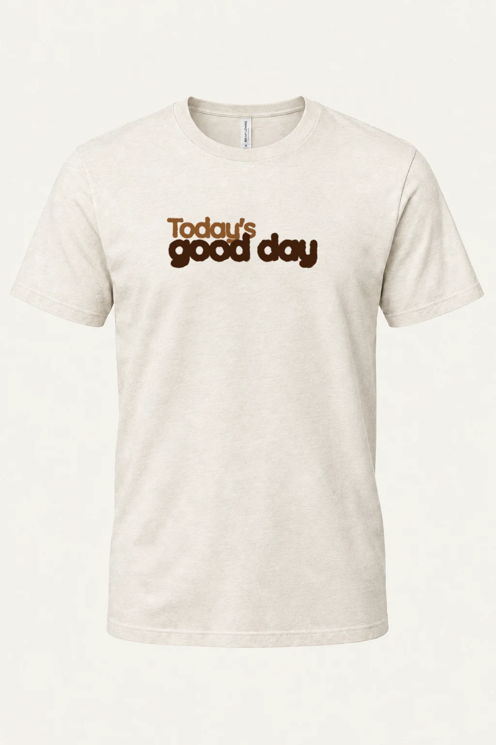 "Today’s Good Day" Heavyweight Unisex Crewneck T-shirt | Gildan 5000