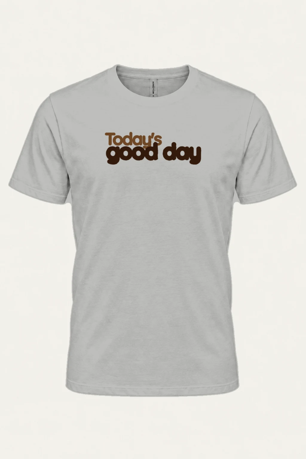 "Today’s Good Day" Heavyweight Unisex Crewneck T-shirt | Gildan 5000
