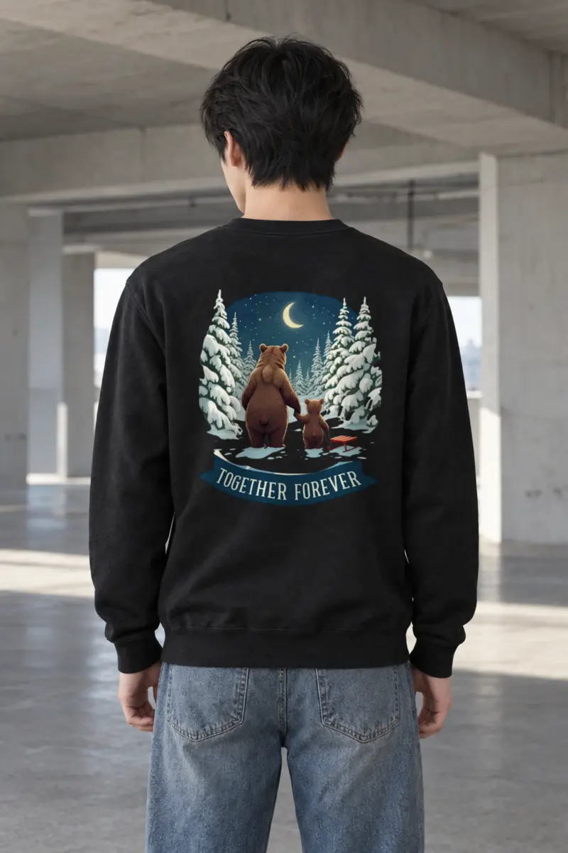 "Together Forever" Heavy Blend Unisex Crewneck Sweatshirt