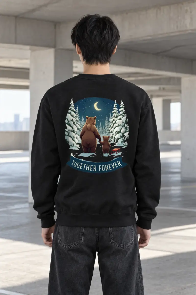 "Together Forever" Heavy Blend Unisex Crewneck Sweatshirt | Gildan 18000