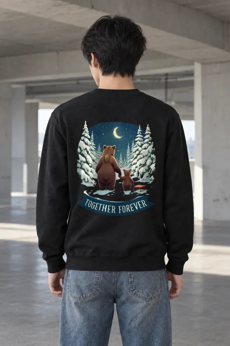 "Together Forever" Heavy Blend Unisex Crewneck Sweatshirt