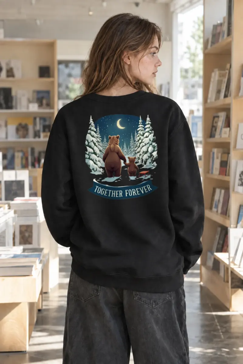 “Together Forever” Heavy Blend Unisex Crewneck Sweatshirt | Gildan 18000