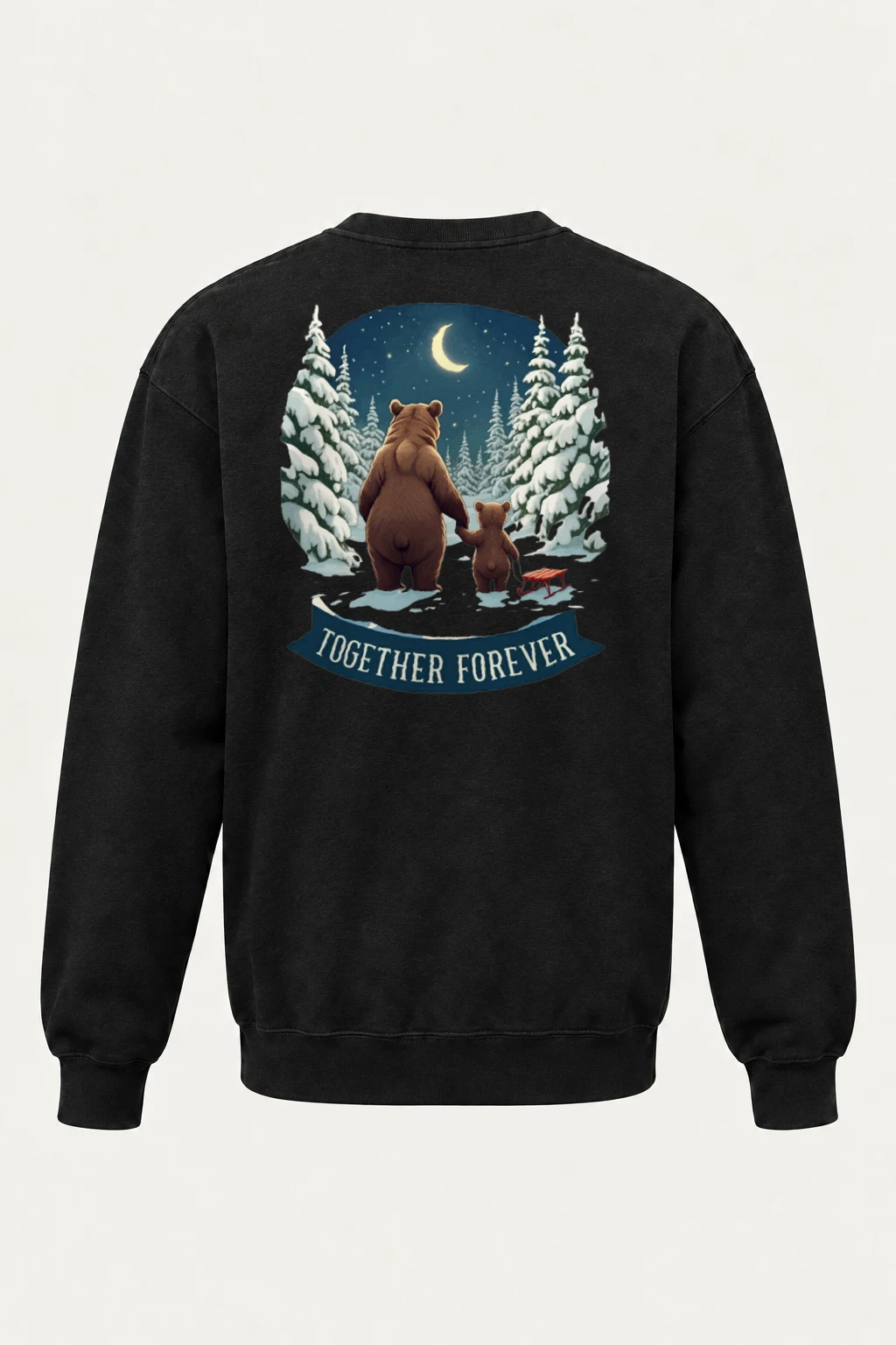 "Together Forever" Heavy Blend Unisex Crewneck Sweatshirt | Gildan 18000