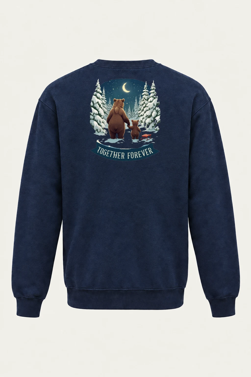 "Together Forever" Heavy Blend Unisex Crewneck Sweatshirt | Gildan 18000