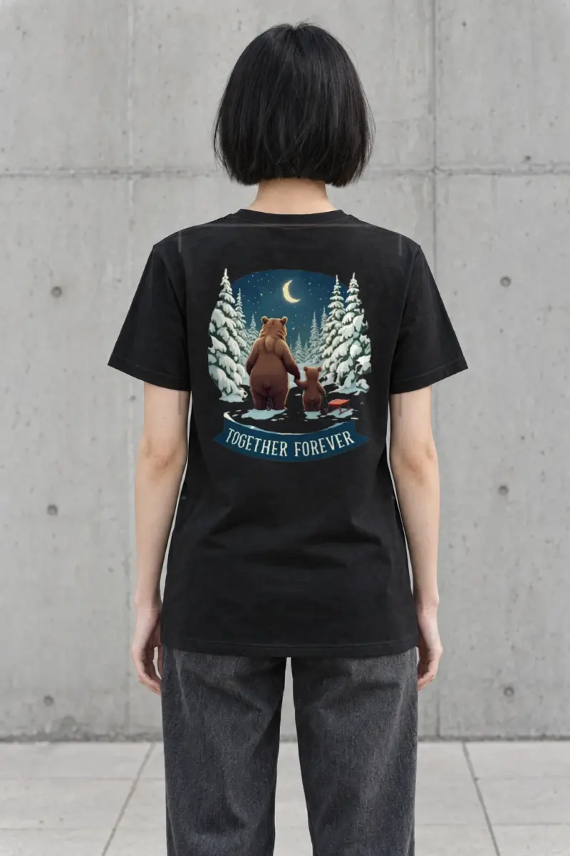 "Together Forever" Heavyweight Unisex Crewneck T-shirt