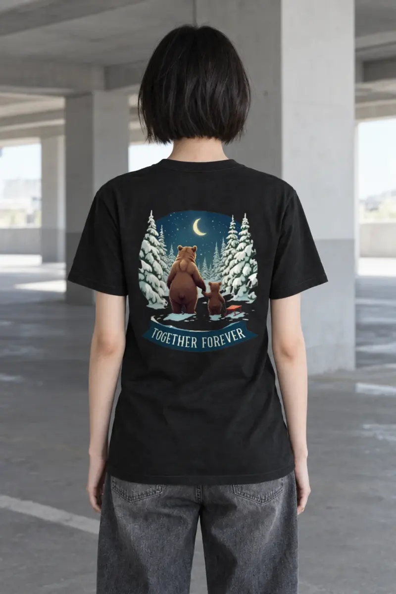 "Together Forever" Heavyweight Unisex Crewneck T-shirt