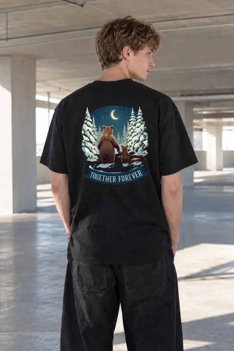 "Together Forever" Heavyweight Unisex Crewneck T-shirt | Gildan 5000