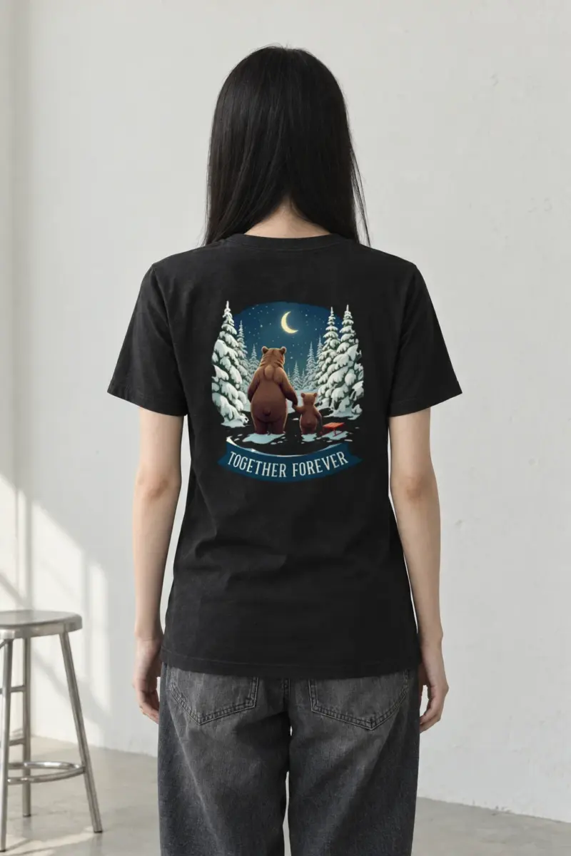 "Together Forever" Heavyweight Unisex Crewneck T-shirt