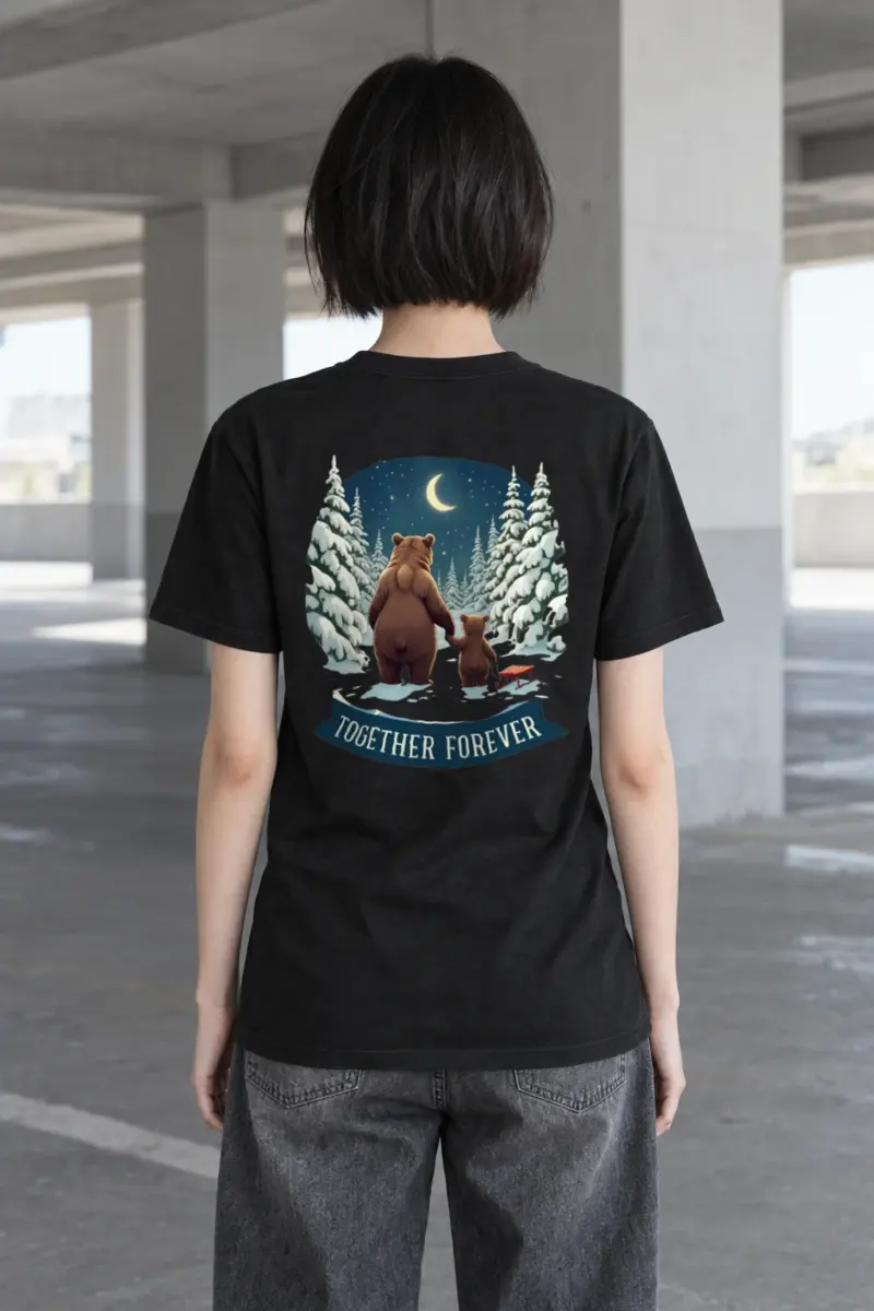 "Together Forever" Heavyweight Unisex Crewneck T-shirt